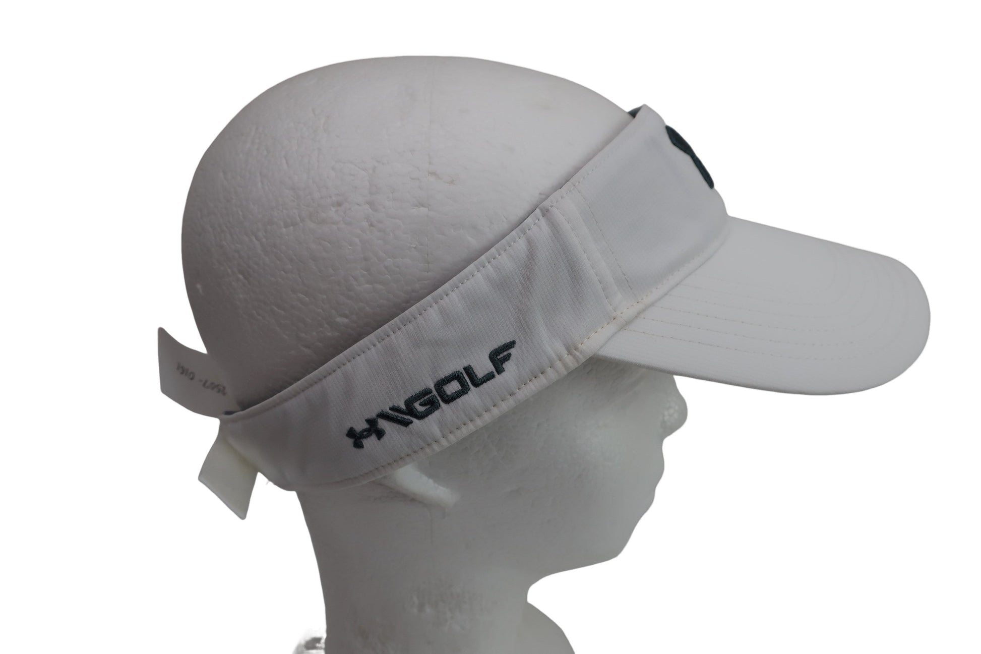 UNDER ARMOUR(アンダーアーマー) サンバイザー 白 メンズ フリーサイズ A