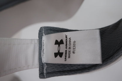 UNDER ARMOUR(アンダーアーマー) サンバイザー 白 メンズ フリーサイズ A