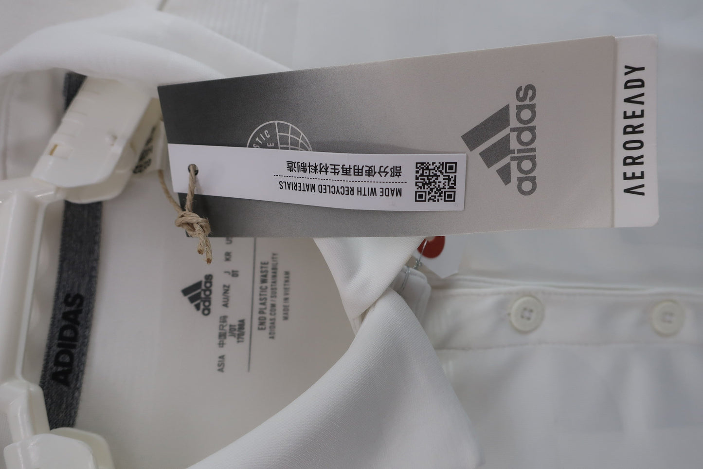 adidas(アディダス) ポロシャツ 白 レディース OT N
