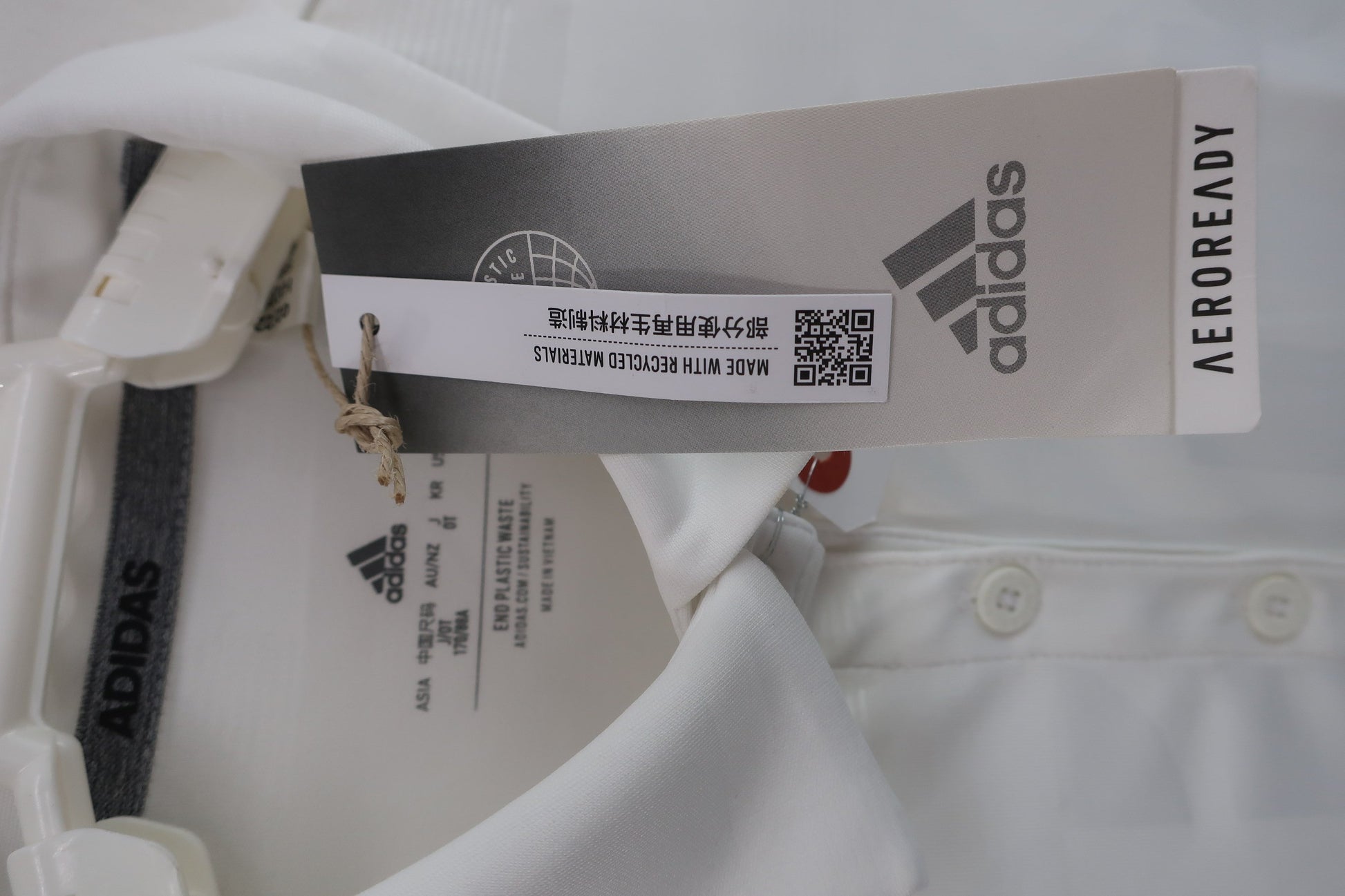 adidas(アディダス) ポロシャツ 白 レディース OT N