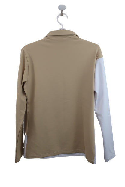DESCENTE(デサント) 長袖ポロシャツ ベージュ レディース O A