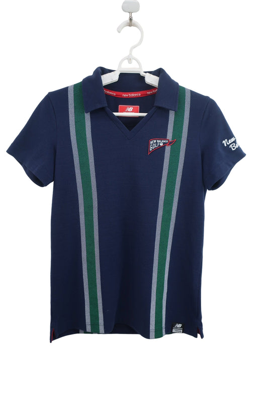 New Balance golf(ニューバランスゴルフ) ポロシャツ ネイビー レディース 1 012-7160511 B