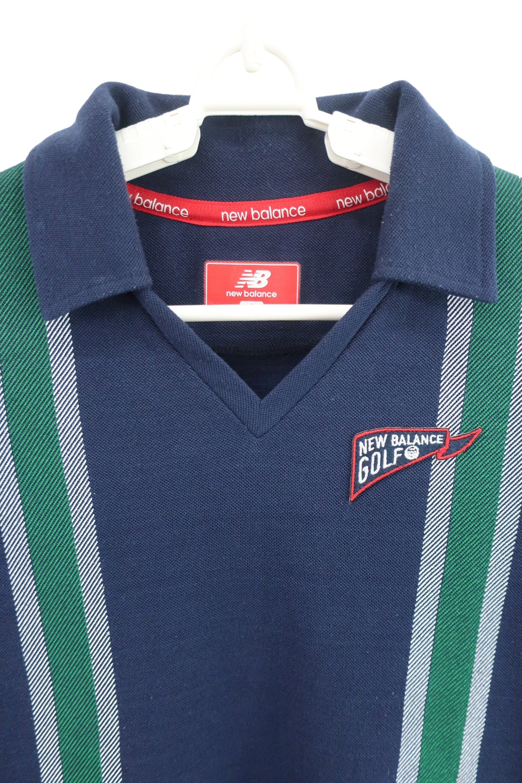 New Balance golf(ニューバランスゴルフ) ポロシャツ ネイビー レディース 1 012-7160511 B