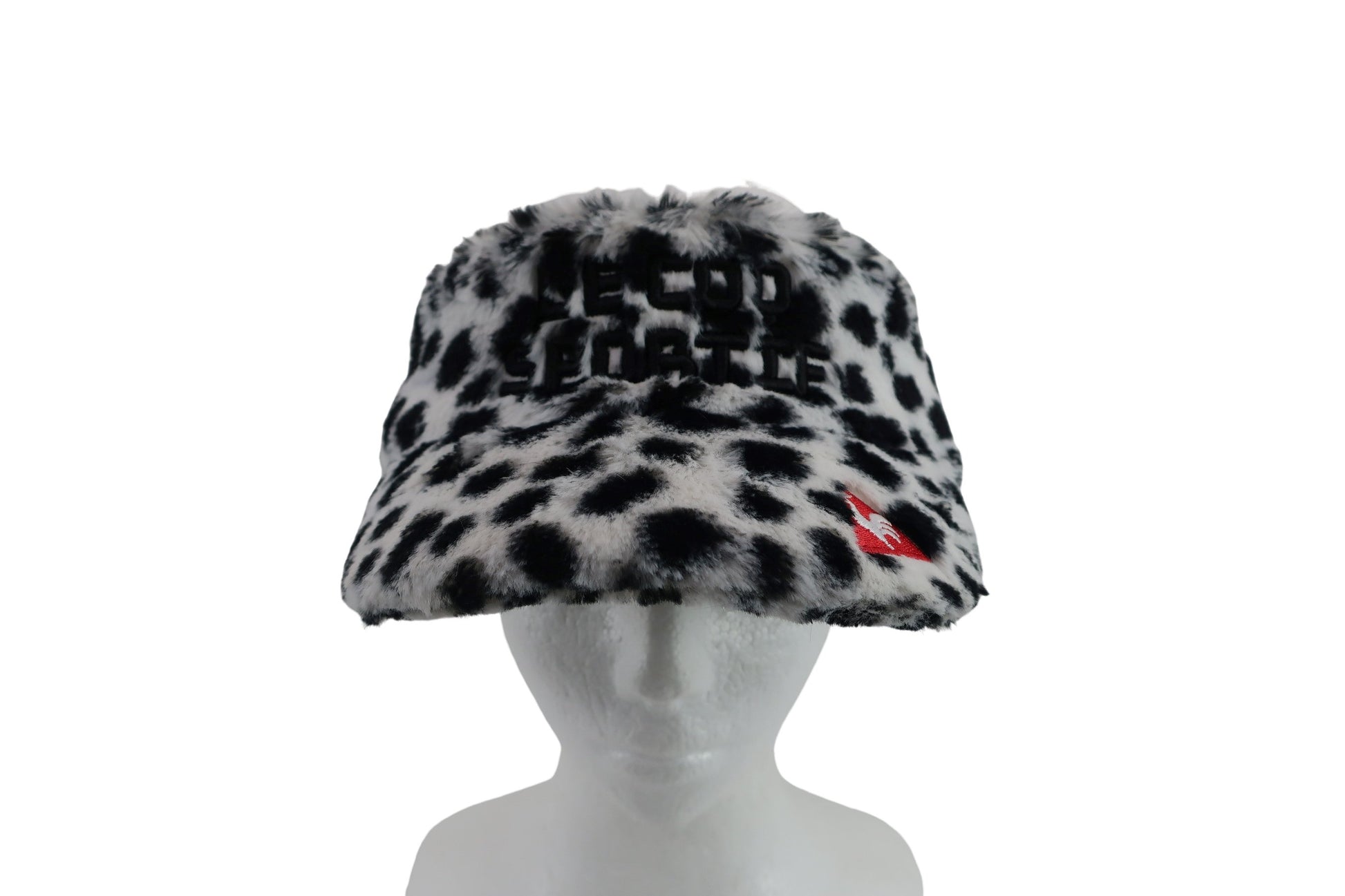 le coq sportif(ルコックスポルティフ) ボアサンバイザー 白黒 レディース フリーサイズ B