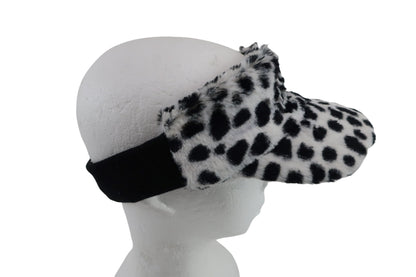 le coq sportif(ルコックスポルティフ) ボアサンバイザー 白黒 レディース フリーサイズ B