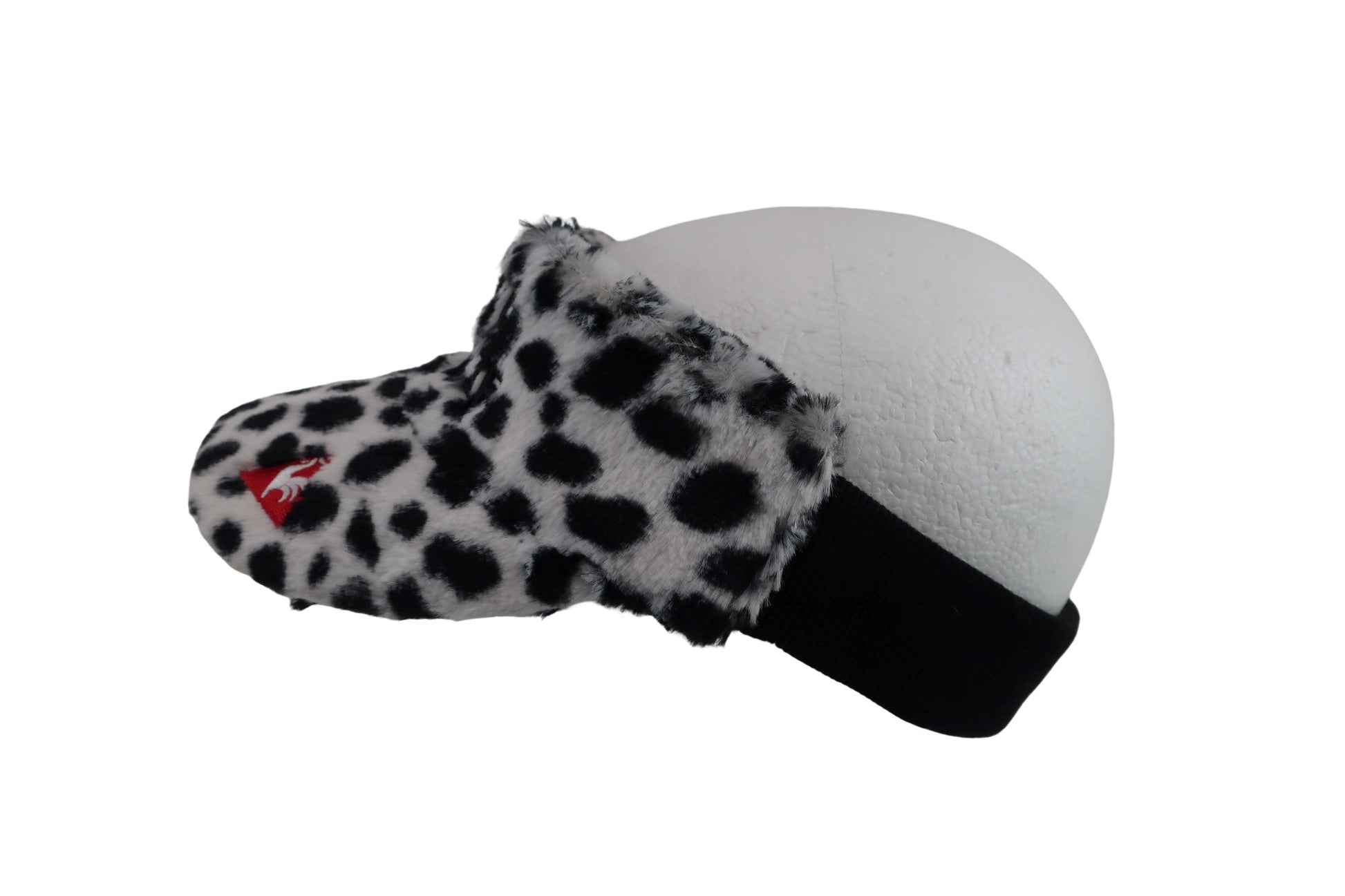 le coq sportif(ルコックスポルティフ) ボアサンバイザー 白黒 レディース フリーサイズ B