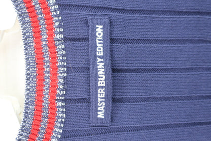 MASTER BUNNY EDITION(マスターバニーエディション) ニットベスト ネイビー レディース 0 159-5273902 B