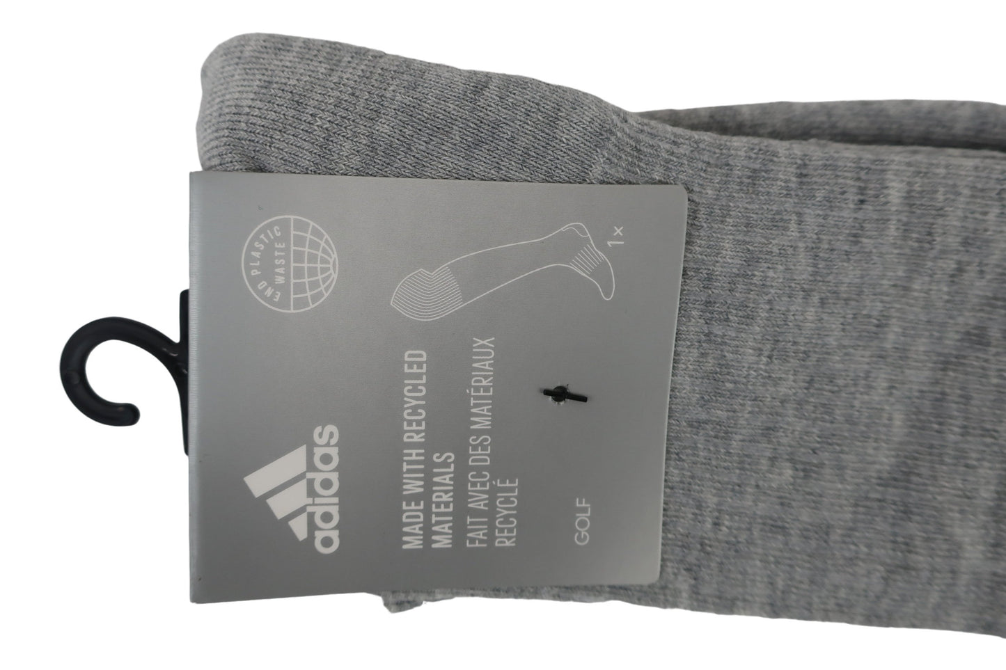 adidas(アディダス) ソックス グレー レディース S(22-24cm) N