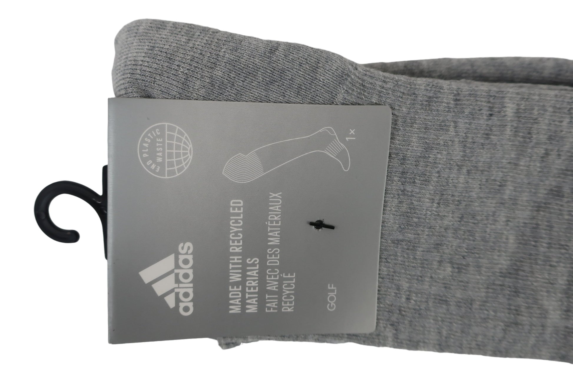 adidas(アディダス) ソックス グレー レディース S(22-24cm) N