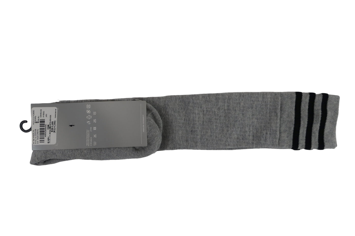 adidas(アディダス) ソックス グレー レディース S(22-24cm) N