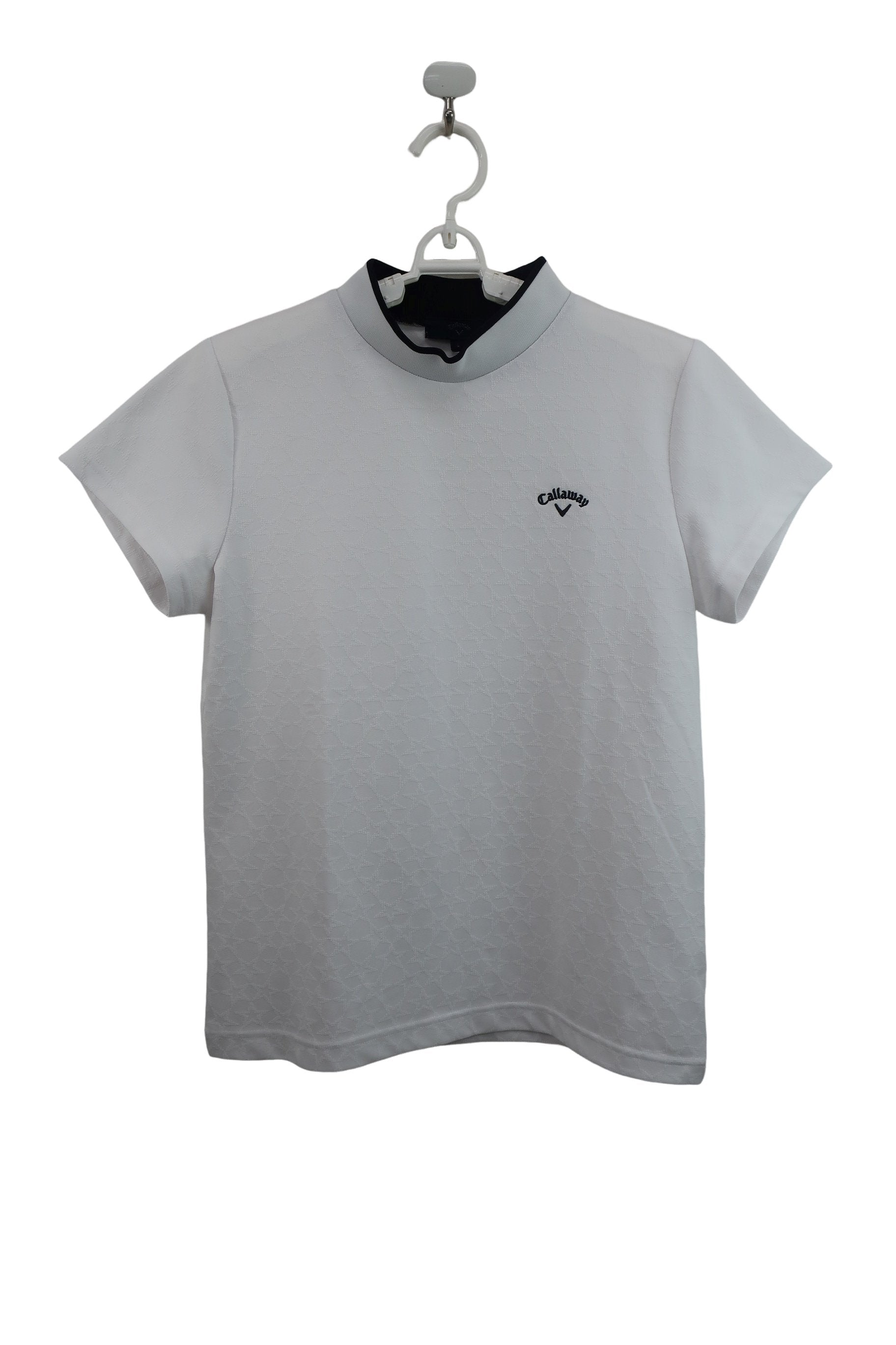 Callaway(キャロウェイ) 半袖モックネックシャツ 白 レディース L C22234202 A