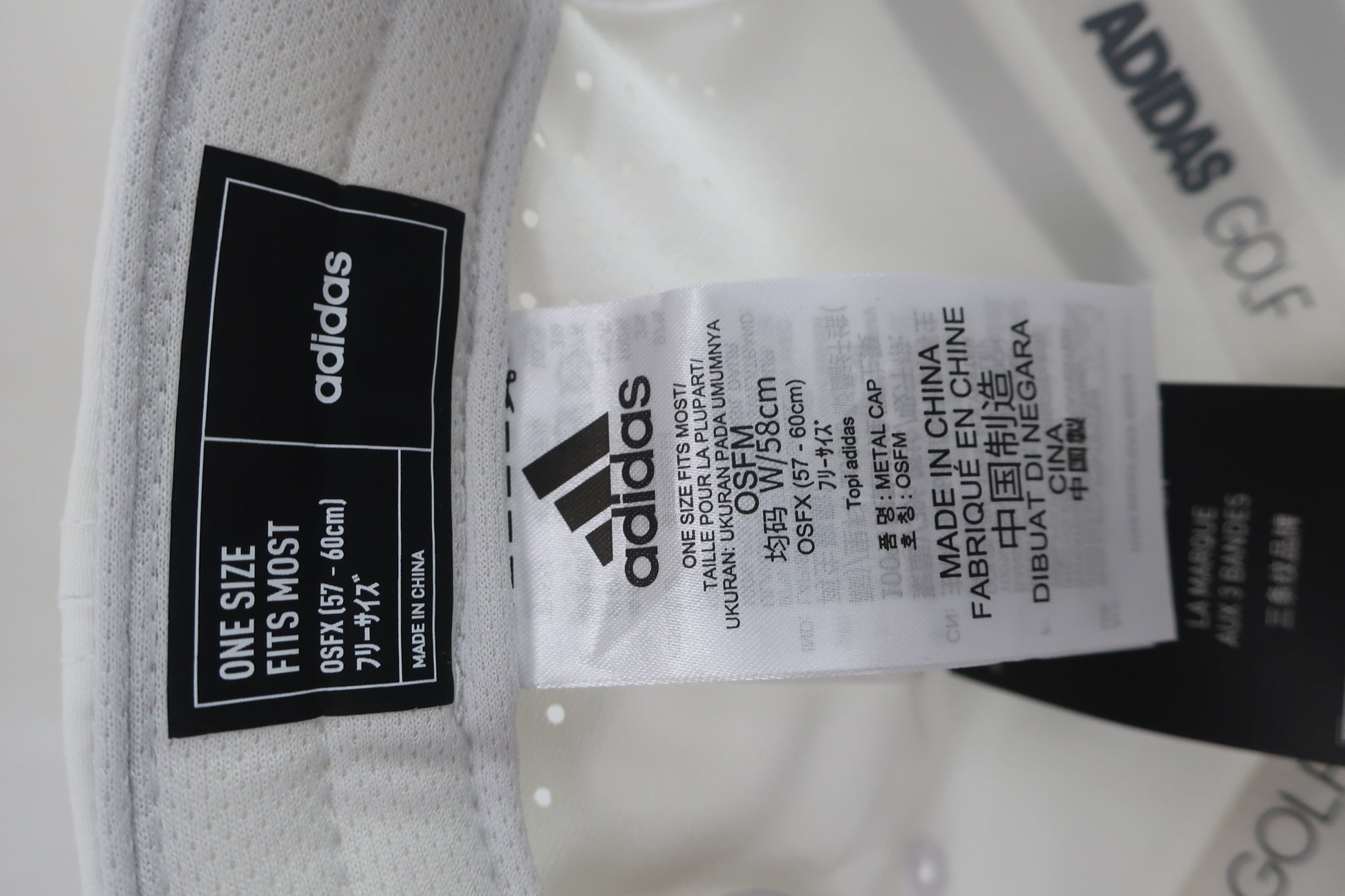 adidas(アディダス) キャップ 白 レディース フリーサイズ A