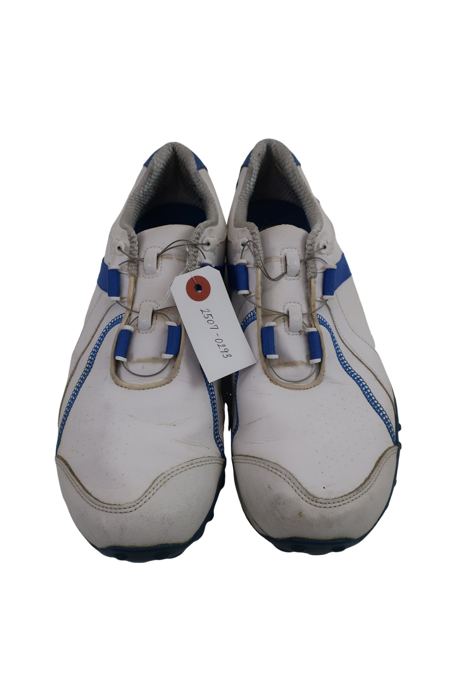 FOOTJOY(フットジョイ) ダイヤル式ゴルフシューズ 白青 レディース 25.0cm 55153J B
