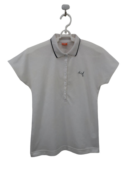 PUMA GOLF(プーマゴルフ) ポロシャツ 白 レディース L A