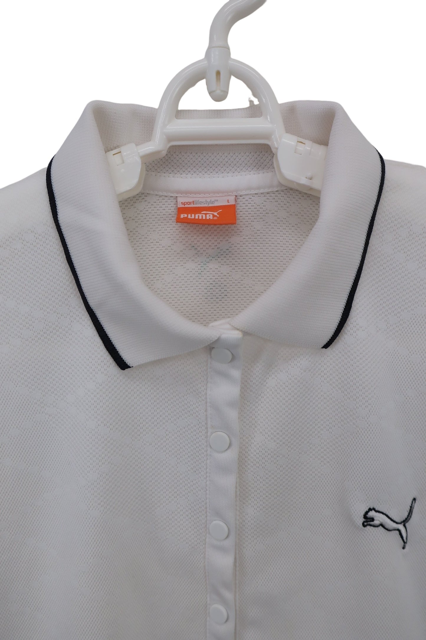 PUMA GOLF(プーマゴルフ) ポロシャツ 白 レディース L A