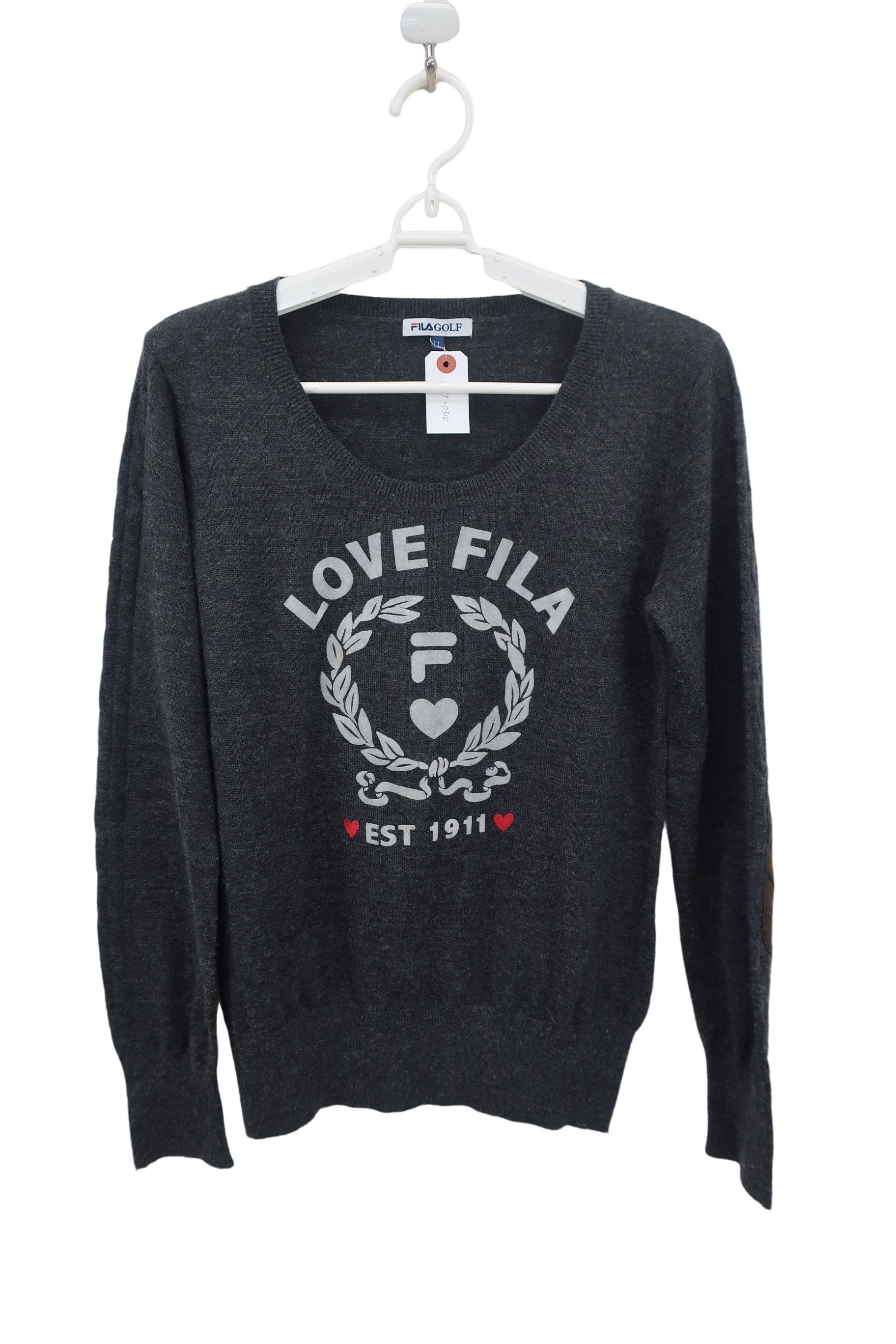 FILA GOLF(フィラゴルフ) セーター グレー レディース LL B