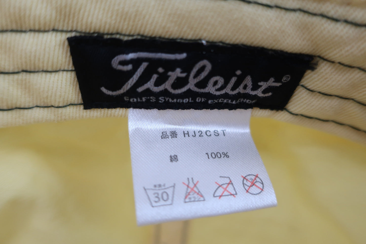 Titleist(タイトリスト) キャップ 黄色 レディース フリーサイズ B