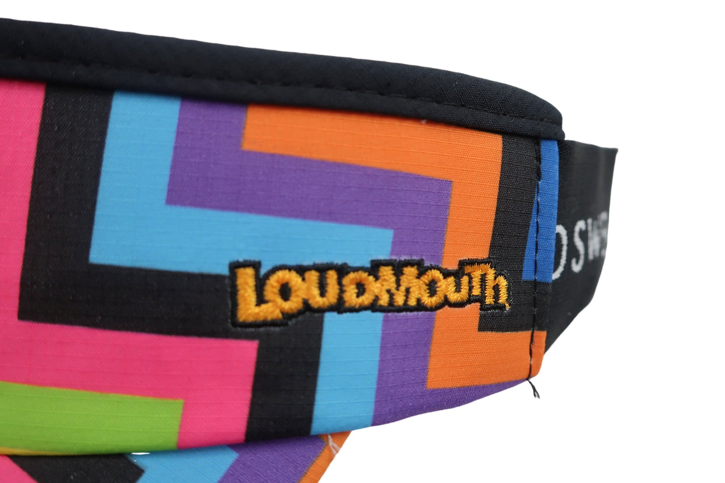 LOUDMOUTH(ラウドマウス) サンバイザー カラフル柄 レディース フリーサイズ A