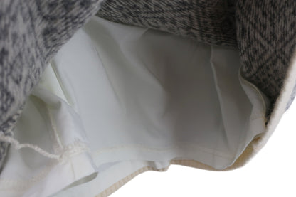 BEAMS GOLF(ビームスゴルフ) ニットスカート 白グレー総柄 レディース S A