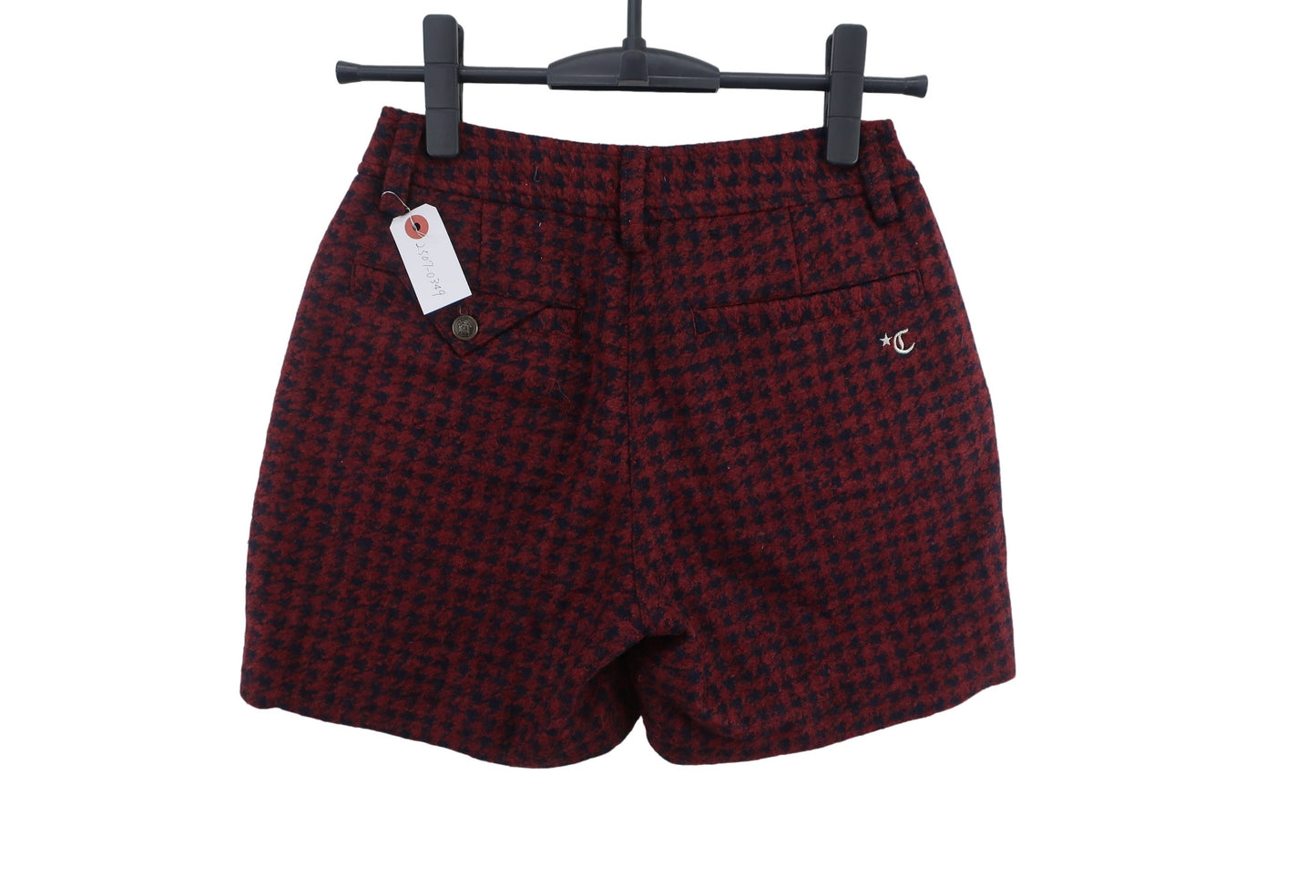 Callaway(キャロウェイ) ショートパンツ 赤黒千鳥 レディース S 241-8224300 B