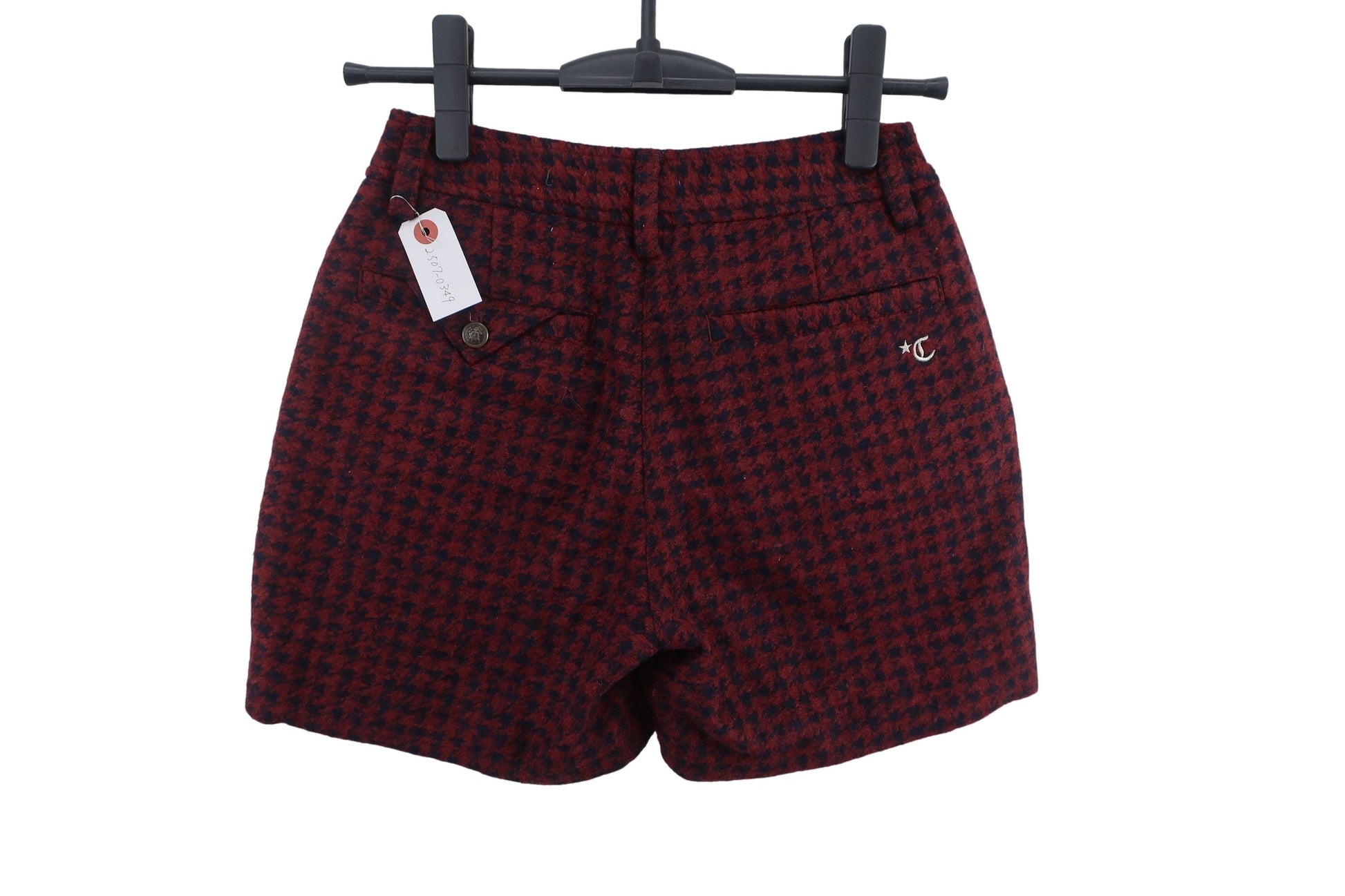 Callaway(キャロウェイ) ショートパンツ 赤黒千鳥 レディース S 241-8224300 B