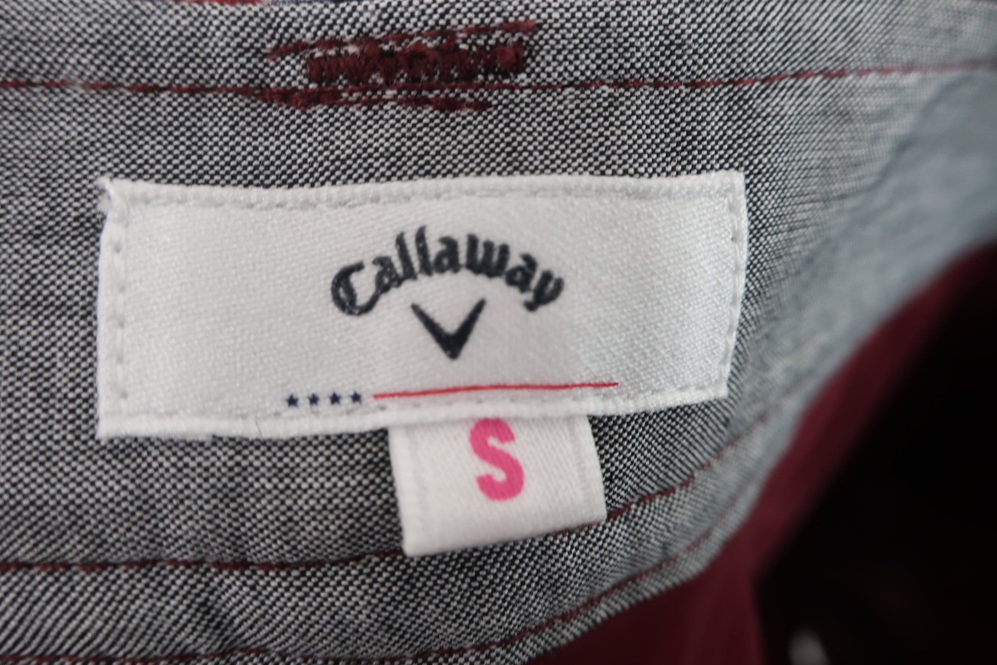 Callaway(キャロウェイ) ショートパンツ 赤黒千鳥 レディース S 241-8224300 B