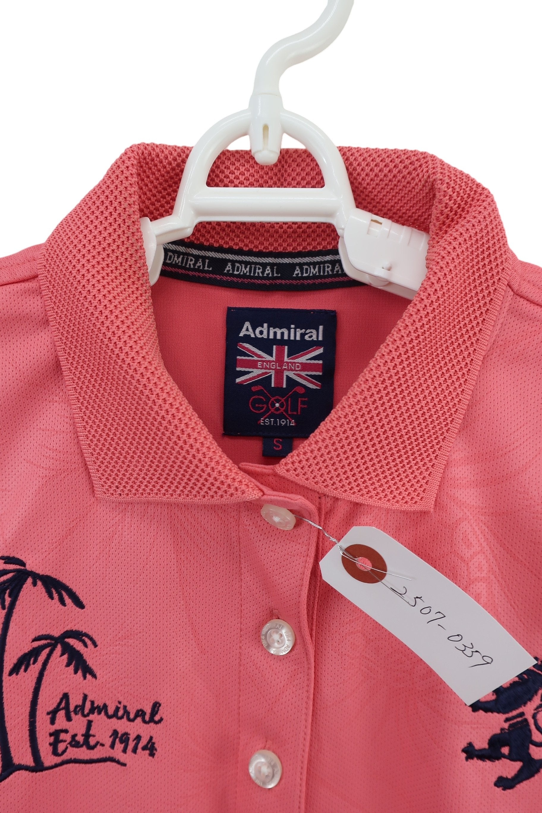 Admiral(アドミラル) ポロシャツ ピンク レディース S A