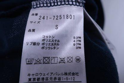 Callaway(キャロウェイ) ハーフジップシャツ 白ネイビー レディース S C