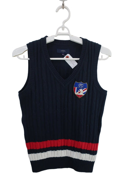 Callaway(キャロウェイ) ニットベスト ネイビー レディース S 241-7261802 B