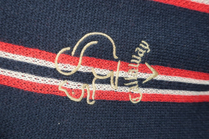 Callaway(キャロウェイ) セーター ネイビー赤ストライプ レディース S 241-8260824 A
