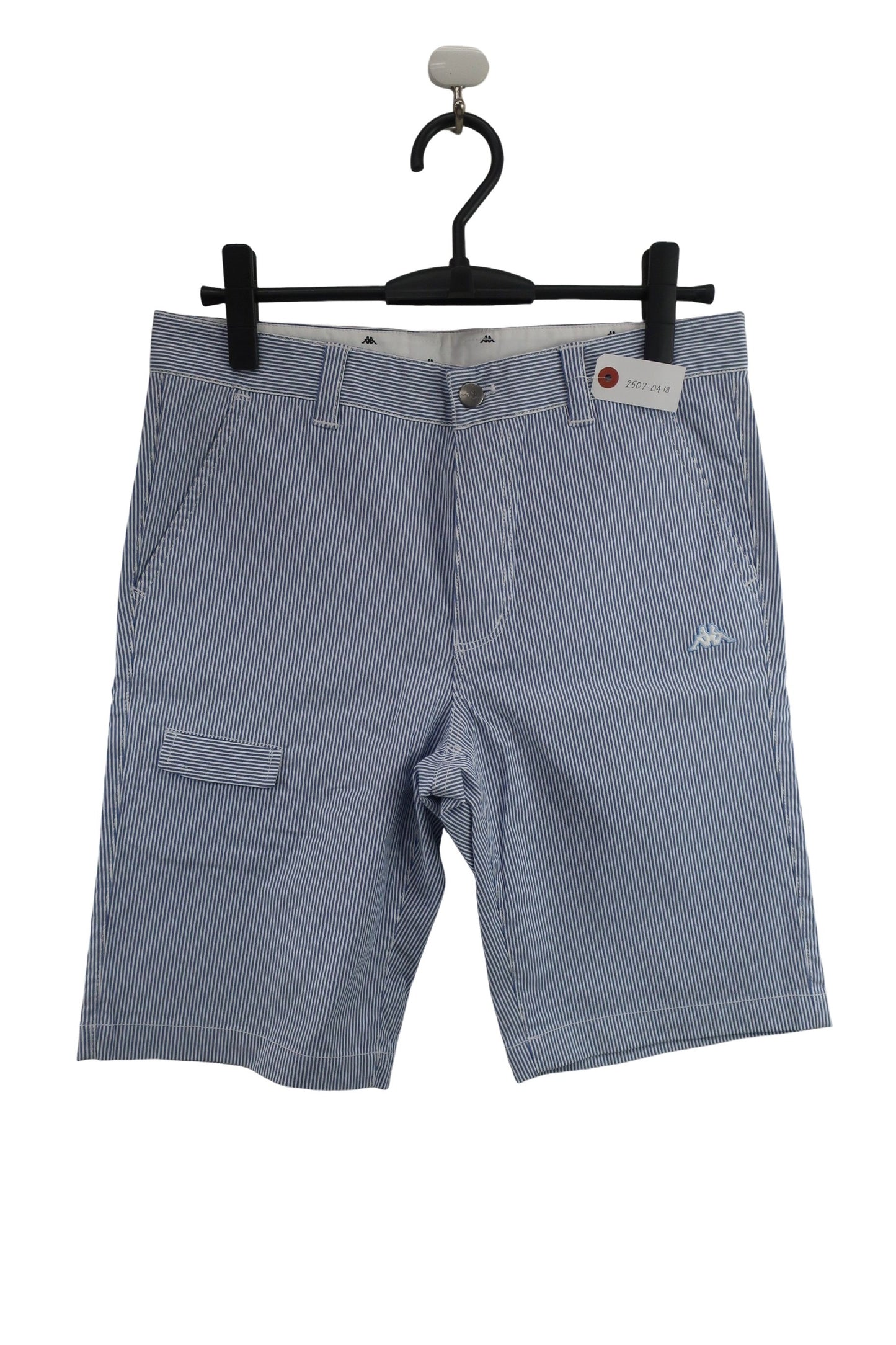 Kappa(カッパ) ハーフパンツ 青白ストライプ メンズ 76 A