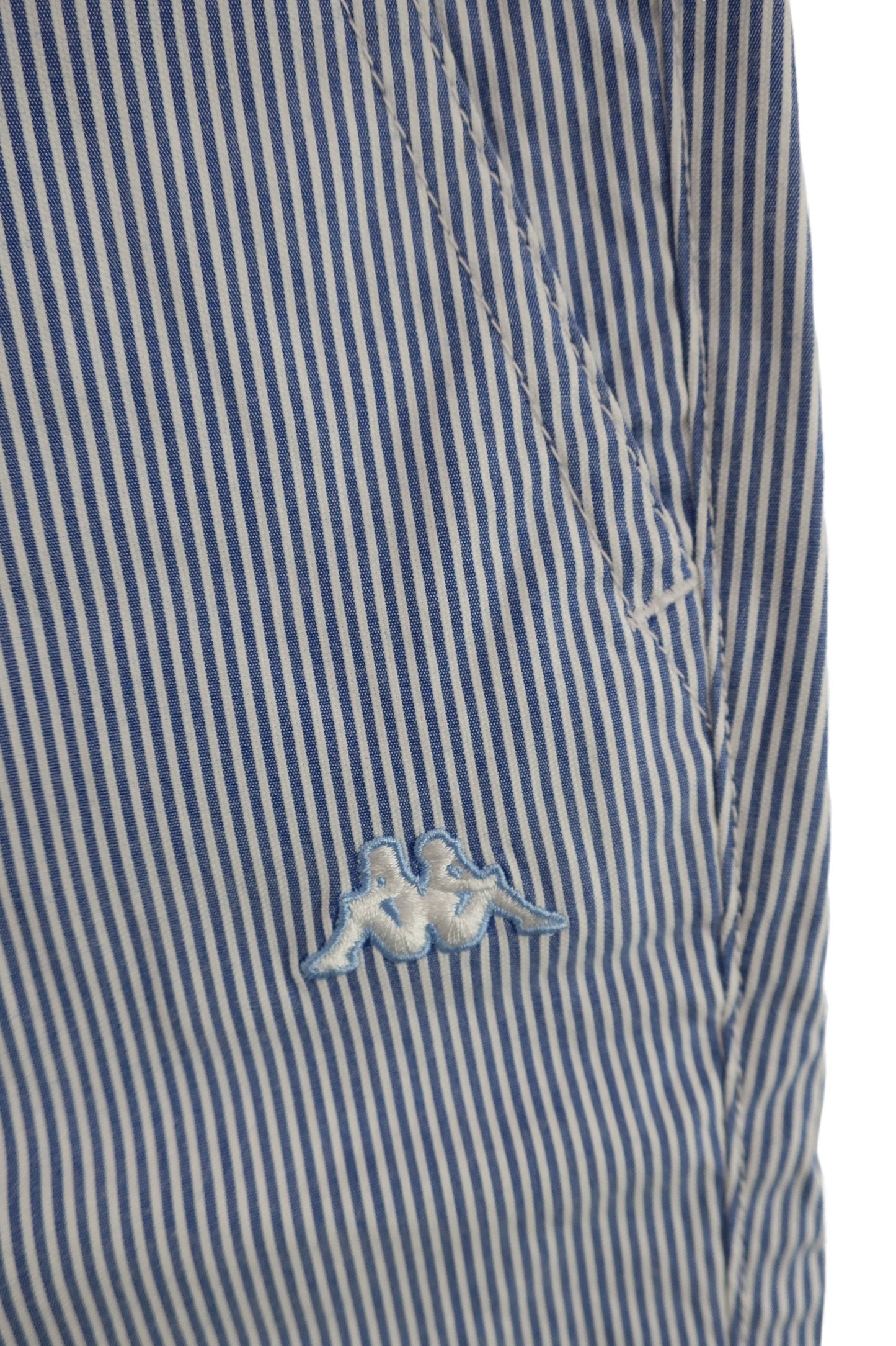 Kappa(カッパ) ハーフパンツ 青白ストライプ メンズ 76 A