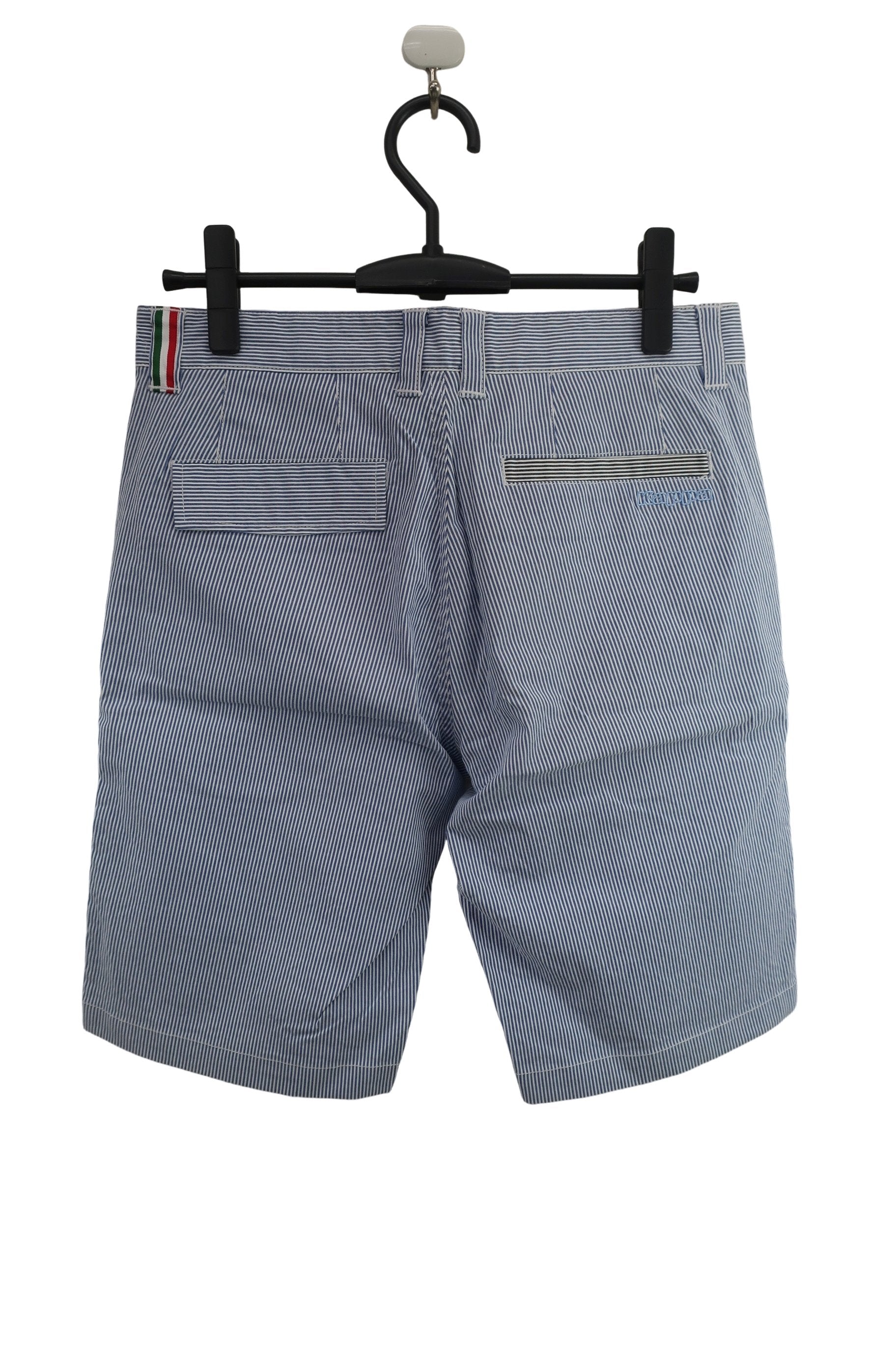 Kappa(カッパ) ハーフパンツ 青白ストライプ メンズ 76 A