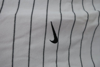NIKE GOLF(ナイキゴルフ) ポロシャツ 白黒ボーダー メンズ S B