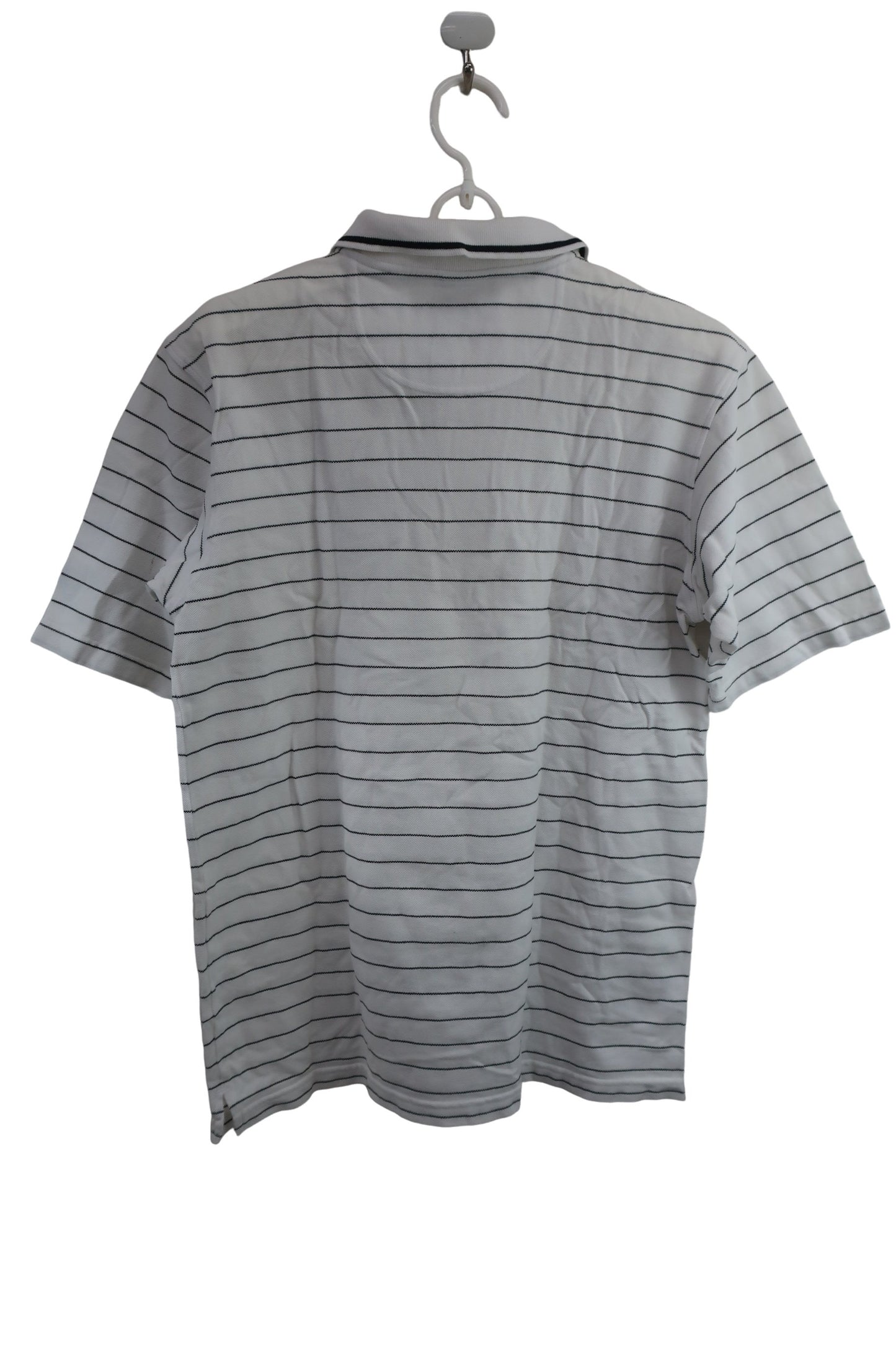 NIKE GOLF(ナイキゴルフ) ポロシャツ 白黒ボーダー メンズ S B