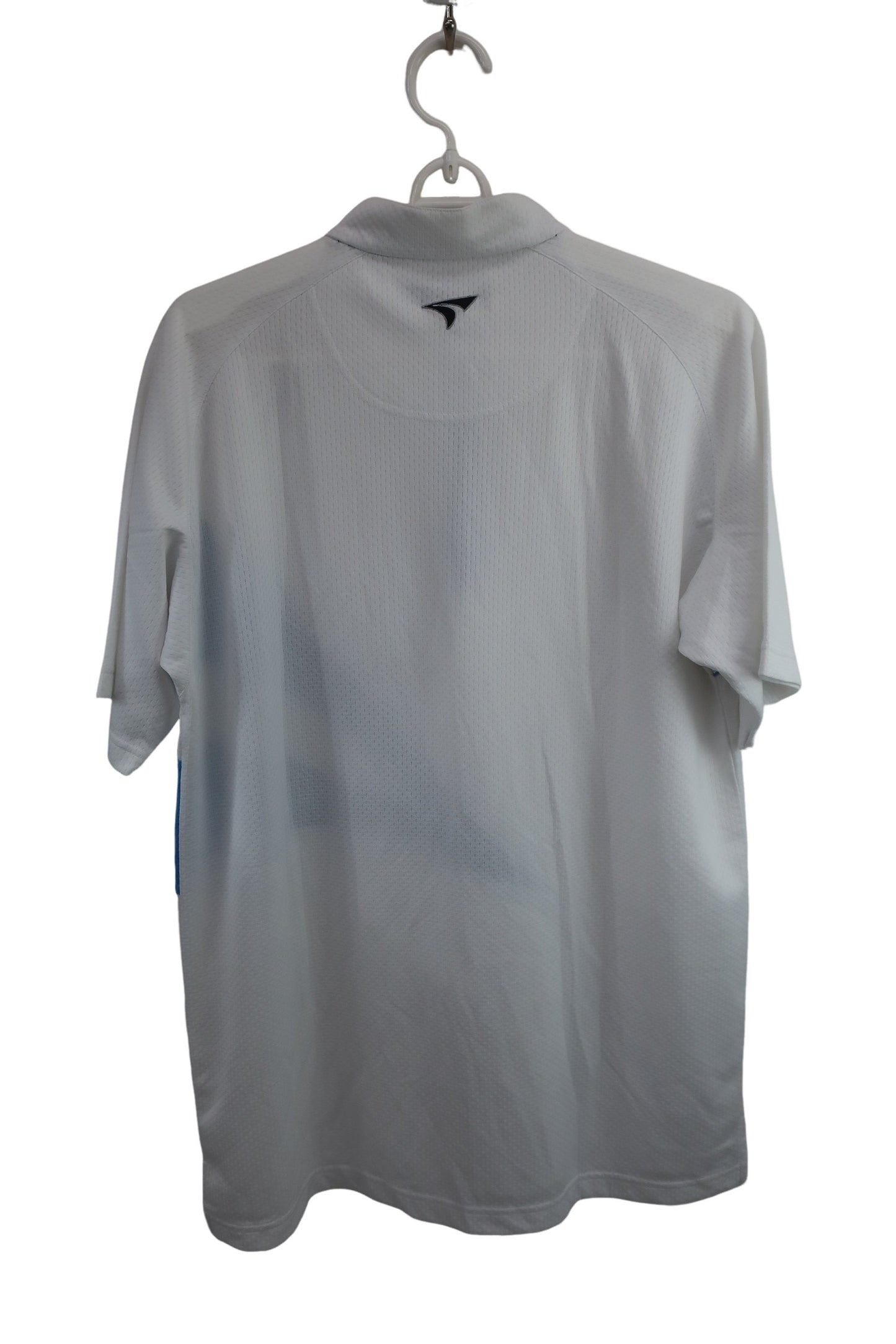 TOURSTAGE(ツアーステージ) ハーフジップシャツ 白水色 メンズ M A