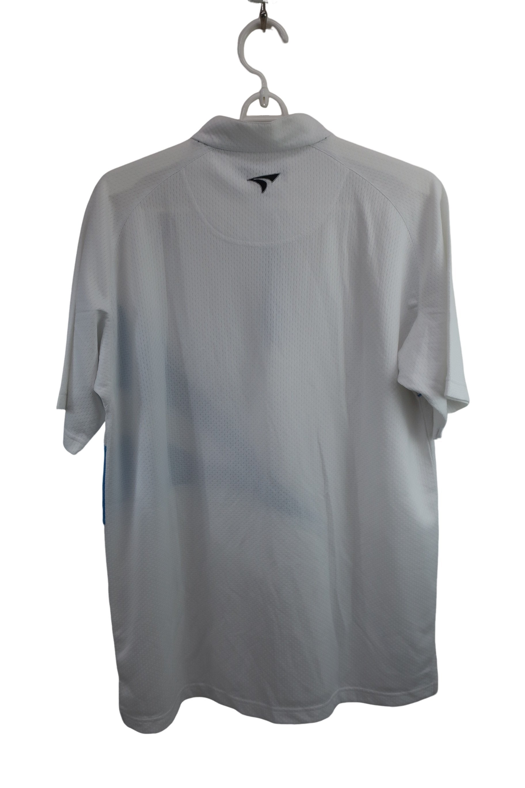 TOURSTAGE(ツアーステージ) ハーフジップシャツ 白水色 メンズ M A