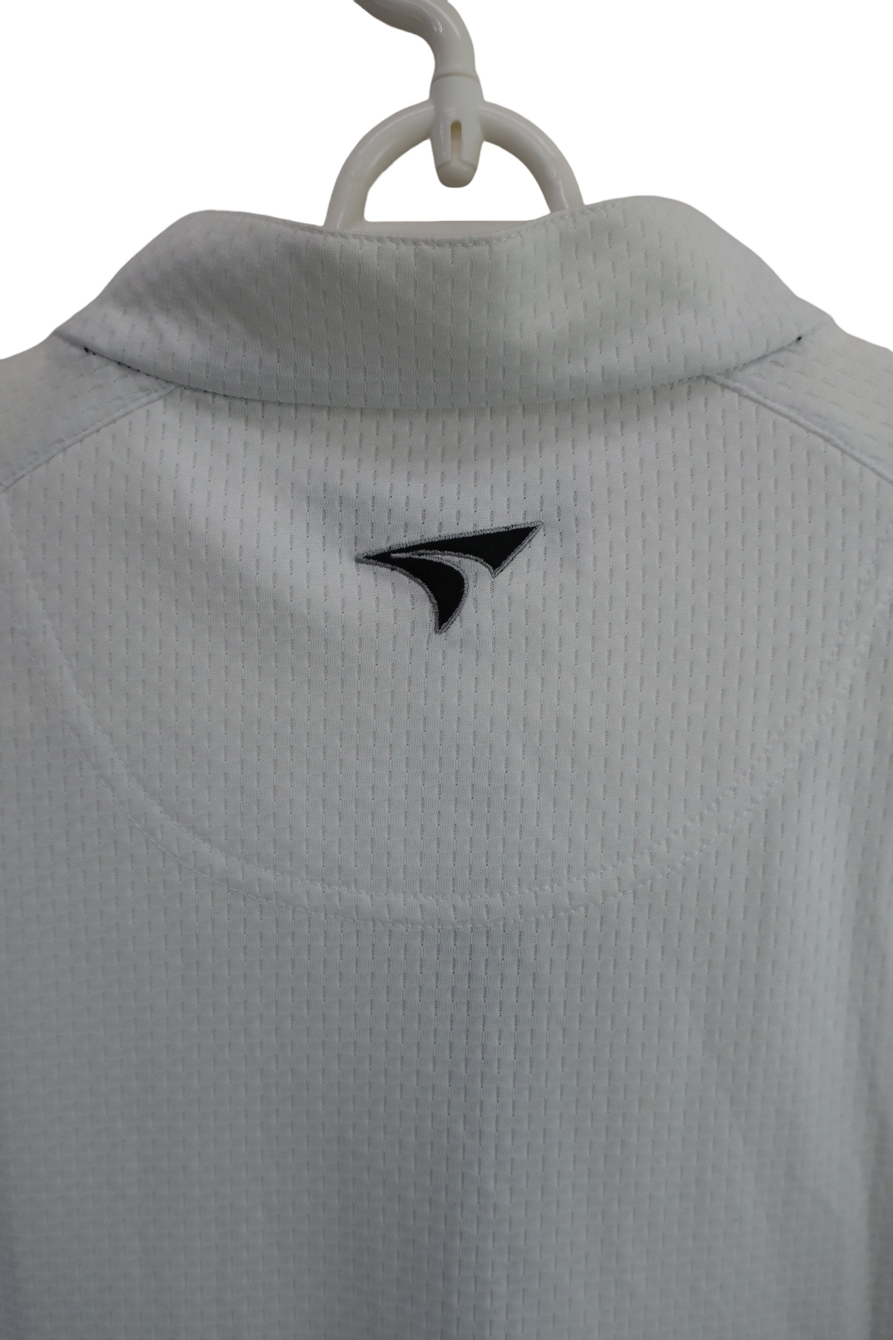 TOURSTAGE(ツアーステージ) ハーフジップシャツ 白水色 メンズ M A