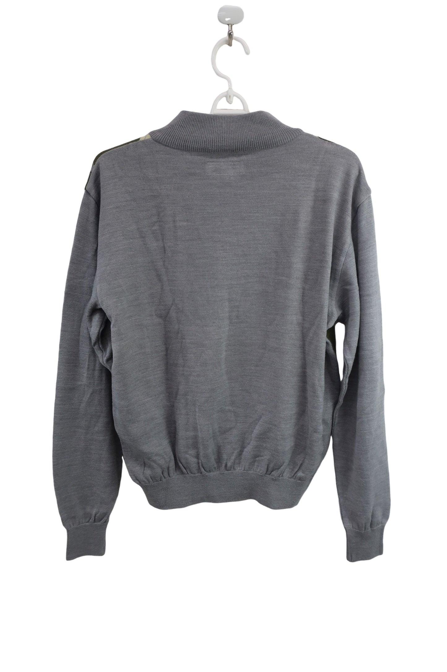 CUTTER&BUCK(カッター＆バック) ハーフジップセーター グレーアーガイル柄 メンズ M B