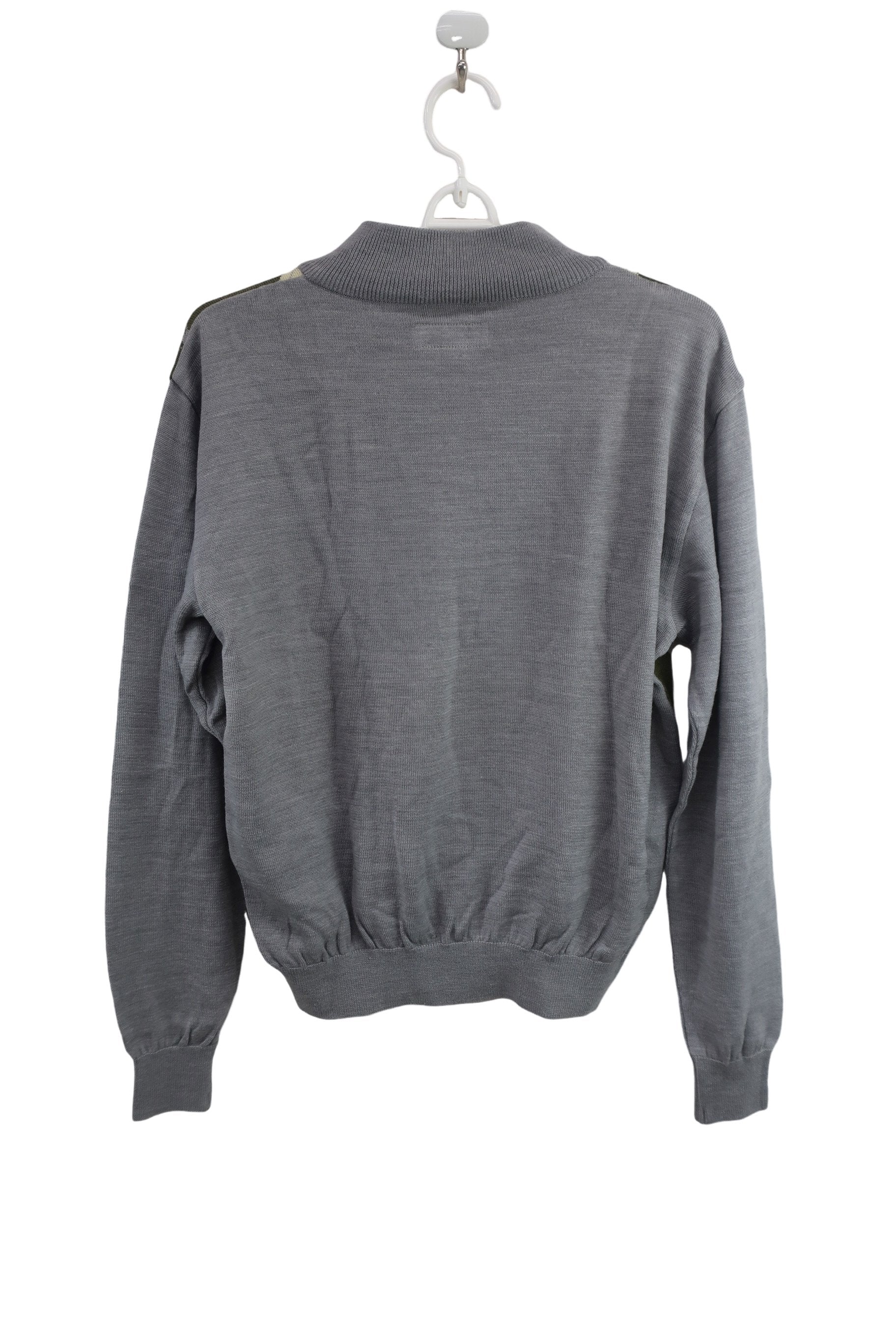 CUTTER&BUCK(カッター＆バック) ハーフジップセーター グレーアーガイル柄 メンズ M B
