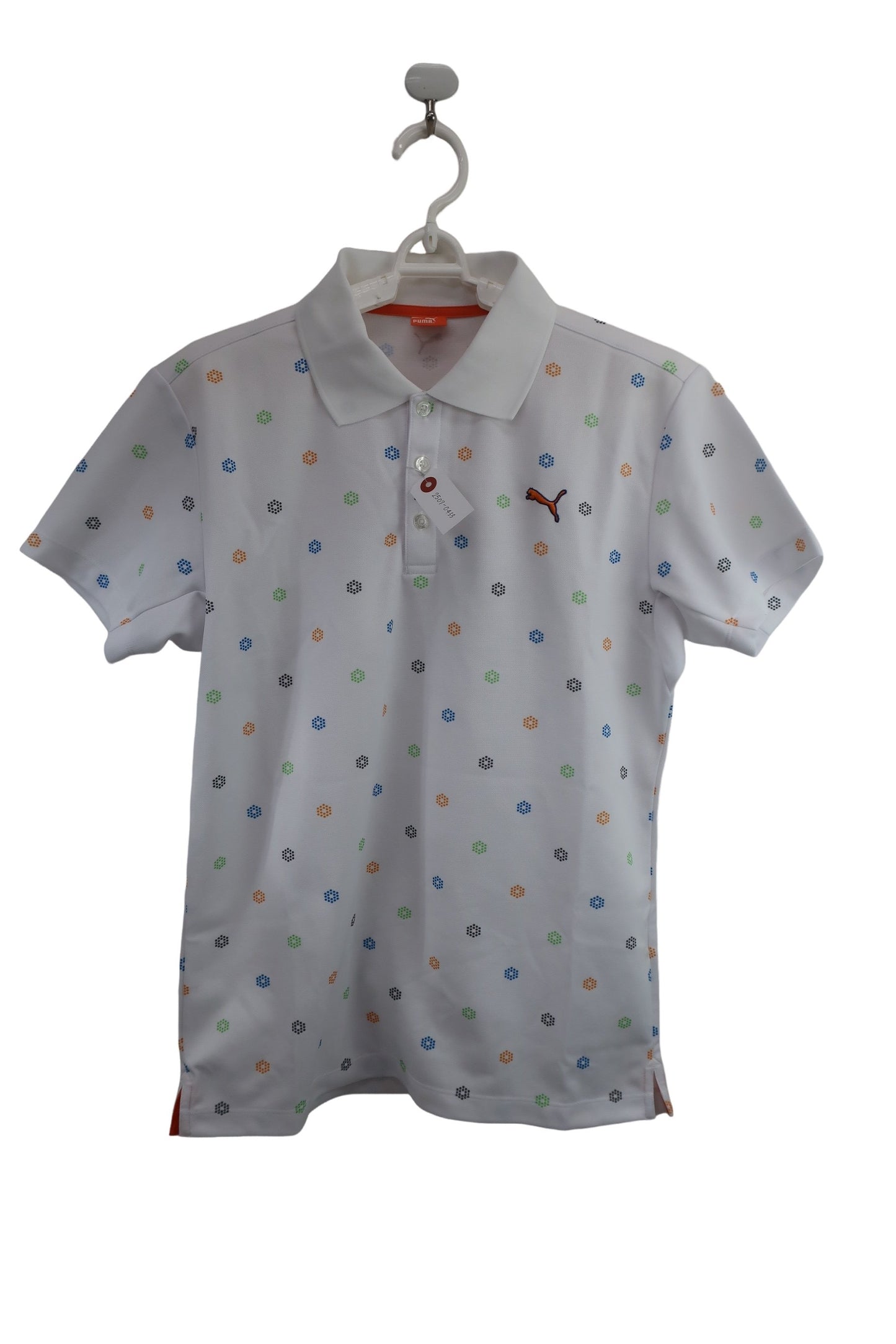PUMA GOLF(プーマゴルフ) ポロシャツ 白 メンズ M A