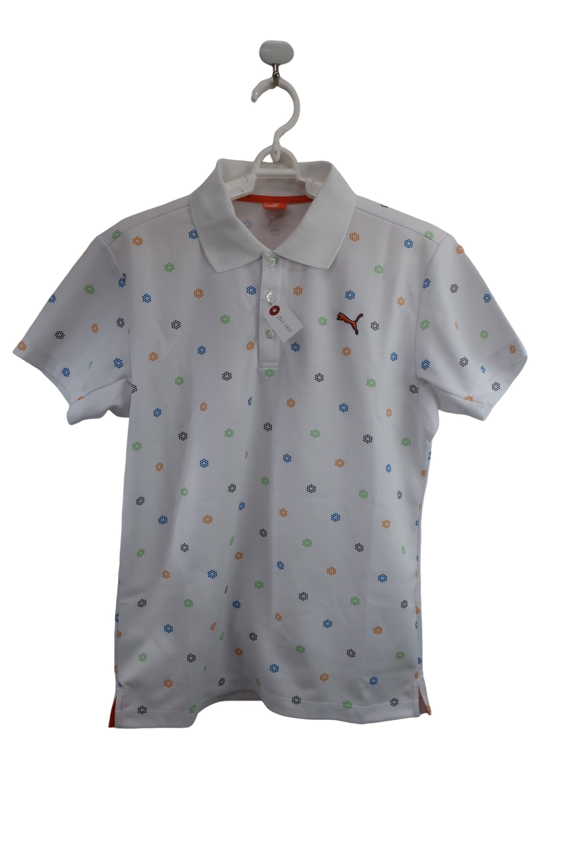 PUMA GOLF(プーマゴルフ) ポロシャツ 白 メンズ M A