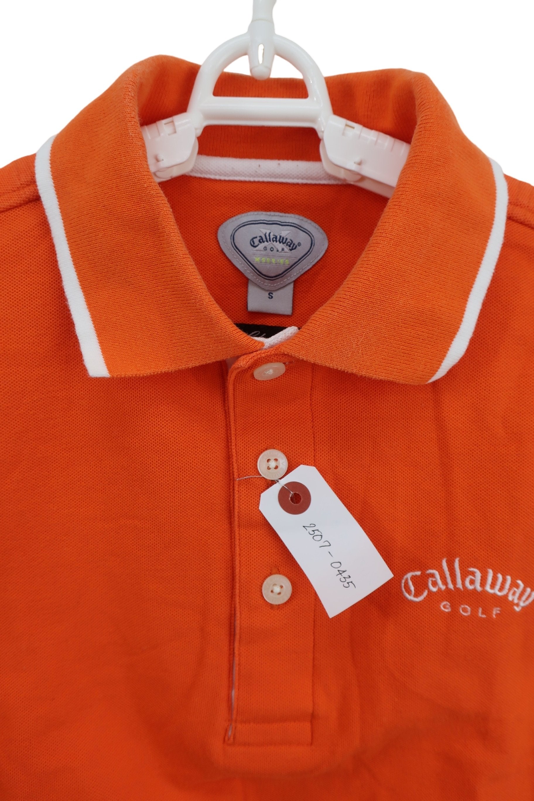 Callaway(キャロウェイ) ポロシャツ オレンジ メンズ S 241-951565 B