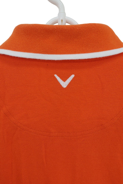 Callaway(キャロウェイ) ポロシャツ オレンジ メンズ S 241-951565 B
