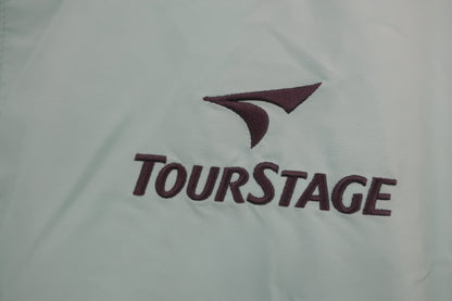 TOURSTAGE(ツアーステージ) ハーフジップスニード 水色 メンズ M A