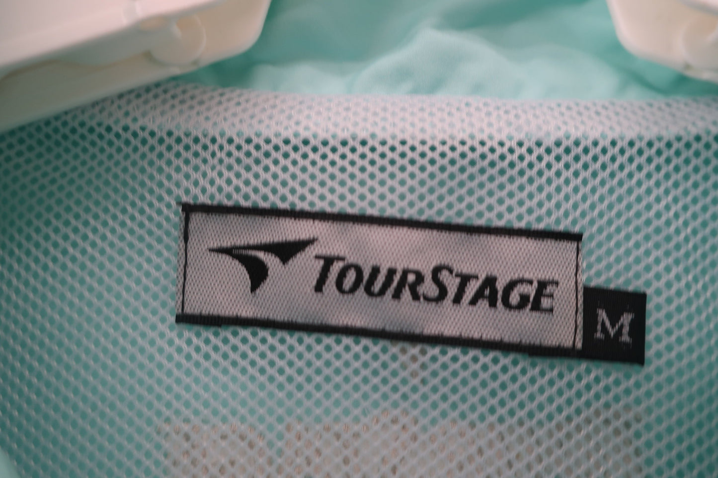 TOURSTAGE(ツアーステージ) ハーフジップスニード 水色 メンズ M A