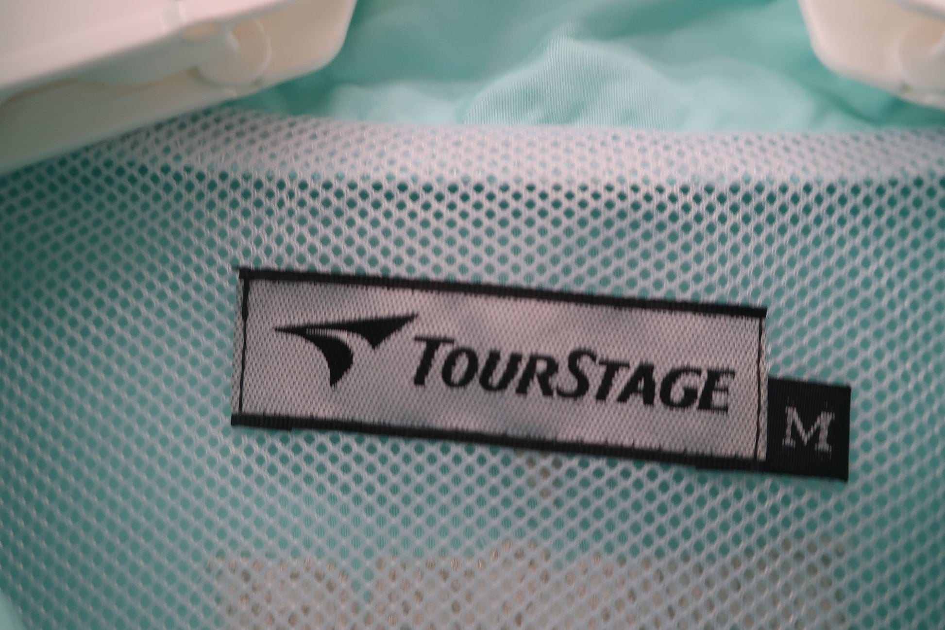 TOURSTAGE(ツアーステージ) ハーフジップスニード 水色 メンズ M A
