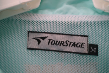 TOURSTAGE(ツアーステージ) ハーフジップスニード 水色 メンズ M A
