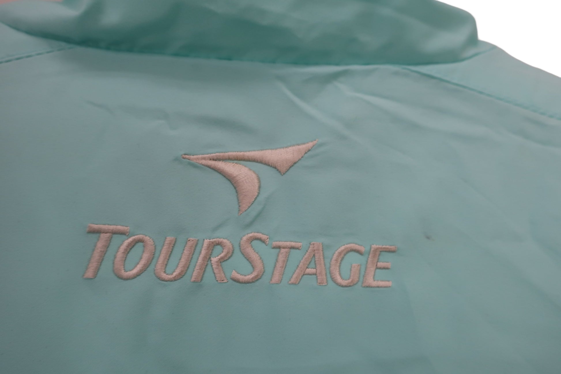 TOURSTAGE(ツアーステージ) ハーフジップスニード 水色 メンズ M A