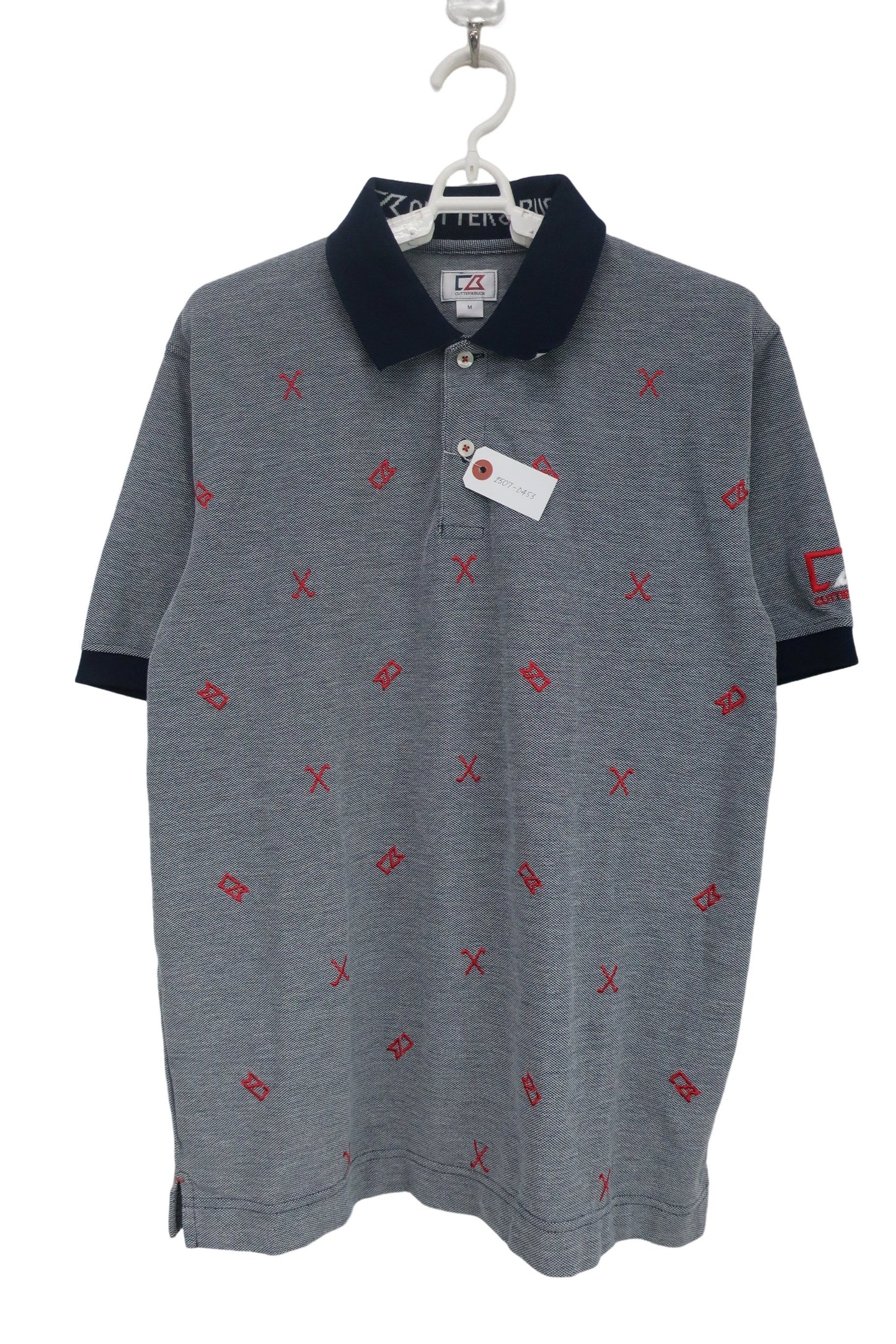 CUTTER&BUCK(カッター＆バック) ポロシャツ ネイビー系 メンズ M A